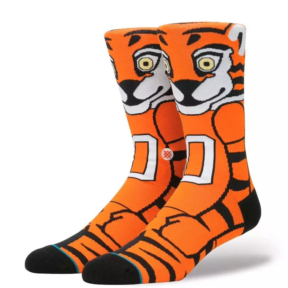 Stance Men's Vibrant Orange Clemson Tiger Socks